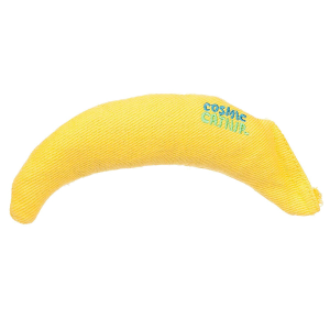 Our Pets 1050011639 A-Peeling Banana Cat Toy Yellow