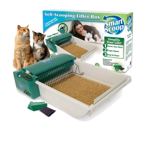 Our Pets 1550012613 Deluxe SmartScoop Self-Scooping Litter Box