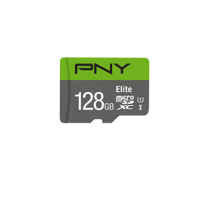 PNY Elite P-SDU128U185EL-GE 128GB microSDXC Card with Adapter