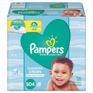 Procter & Gamble PGC75473 Complete Clean Baby Wipes 1 Ply Baby Fresh