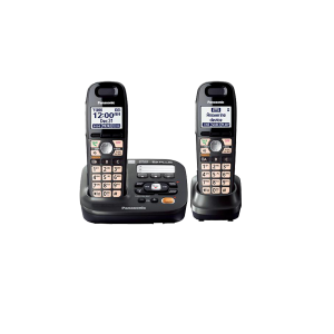 Panasonic KX-TG6592T Expandable Cordless Phone with Display- 2 Handsets