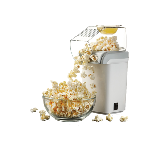 Brentwood PC-486W 8 Cup Hot Air White Popcorn Maker 