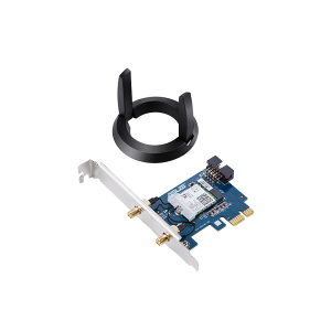 Asus PCE-AC58BT AC2100 Dual-Band Bluetooth 5.0 PCI-Express 160MHz Wi-Fi Adapter