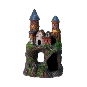 Penn Plax RRW13 Enchanted Castle Aquarium Decoration