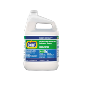 Procter & Gamble PGC22570CT Comet Disinfecting Sanitizing Bathroom Cleaner One Gallon Bottle