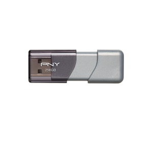PNY P-FD256TBOP-GE 256GB Elite Turbo Attache 3 USB 3.0 Flash Drive