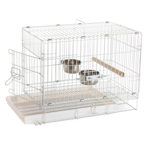 Prevue Pet Products PP-1305 White Travel Bird Cage