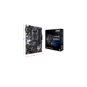 Asus Prime B550M-K Desktop Motherboard - AMD Chipset - Socket AM4 - Micro ATX
