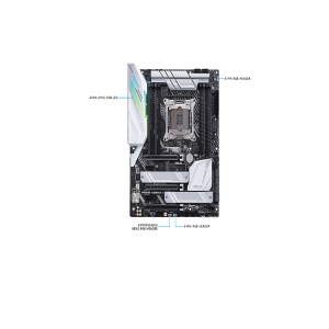 ASUS Prime X299-A II LGA 2066 Intel X299 SATA 6Gb/s ATX Intel Motherboard