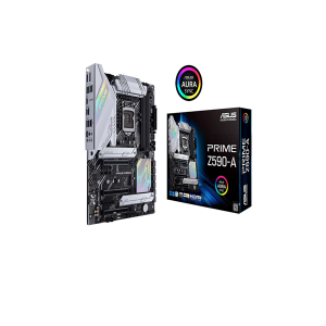 Asus Prime Z590-A Desktop Motherboard - Intel Chipset - Socket LGA-1200 - Intel Optane Memory Ready - ATX