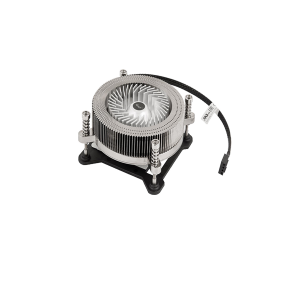 Rosewill ROCC-17001 1U Low Profile CPU Cooler, Full Copper & Aluminum Structure 60 mm PWM Fan & 4-Pin Connector, Slim 27mm Height