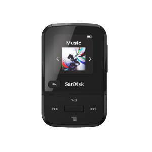 SanDisk Clip Sport Go SDMX30-016G-G46K 16GB Flash MP3 Player - Black