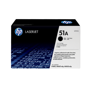 HP 51A Q7551A Black Original LaserJet Toner Cartridge