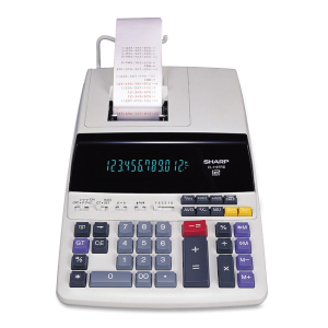 Sharp EL1197PIII Two Color Printing Desktop Calculator