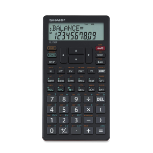 Sharp EL-738FB Advanced Financial 10 Digit Business Calculator