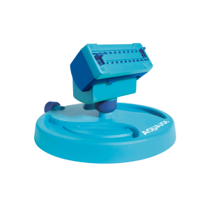 Snow Joe AJ-OSPR20 20 Nozzle Max Coverage Adjustable Gear Driven Oscillating Sprinkler on Sled Base