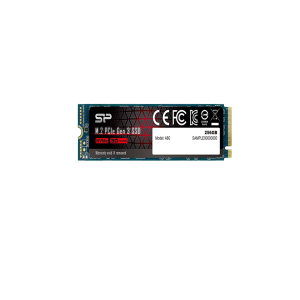 Silicon Power SP256GBP34A80M28 256GB - NVMe M.2 2280 PCIe Gen3 x4 TLC R/W up to 3,100/1,100 MB/s SSD