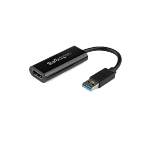 Startech USB32HDES Slim USB 3.0 to HDMI External Video Card Multi Monitor Adapter