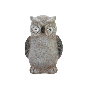 Summerfield Terrace 10018863 Owl Garden Statue with Solar Light Up Eyes