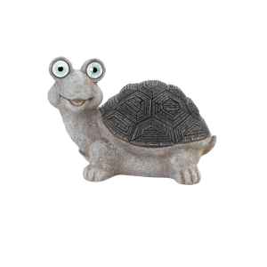 Summerfield Terrace 10018865 Turtle Garden Statue with Solar Light Up Eyes