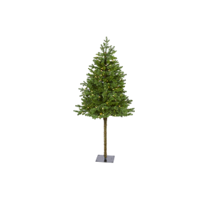 Nearly Natural T1467 5 Ft Swiss Alpine Artificial Christmas Tree With 150 Clear LED Lights 