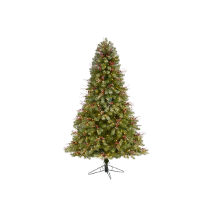 Nearly Natural T1468 6.5 Ft Lightly Frosted Big Sky Spruce Artificial Christmas Tree