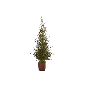 Nearly Natural T1504 4 Ft Alpine Natural Look Artificial Christmas Tree