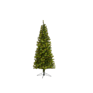 Nearly Natural T1598 6.5 Ft Green Valley Pine Artificial Christmas Tree 