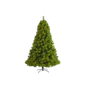 Nearly Natural T1617 7.5ft Green Scotch Pine Artificial Christmas Tree