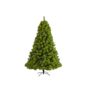Nearly Natural T1618 8ft Green Scotch Pine Artificial Christmas Tree