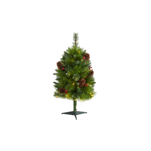Nearly Natural T1619 3ft Montana Mixed Pine Artificial Christmas Tree