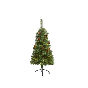 Nearly Natural T1639 4ft White Mountain Pine Artificial Christmas Tree 