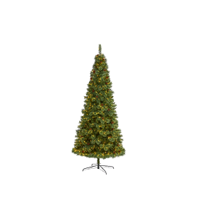  Nearly Natural T1643 9ft White Mountain Pine Artificial Christmas Tree