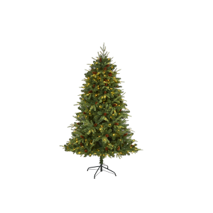 Nearly Natural T1660 6ft Wellington Spruce Natural Look Artificial Christmas Tree