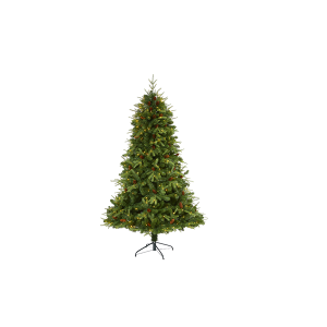 Nearly Natural T1661 7ft Wellington Spruce Natural Look Artificial Christmas Tree