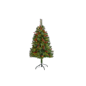 Nearly natural T1668 4ft Mixed Pine Artificial Christmas Tree 