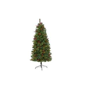 Nearly Natural T1670 6ft Mixed Pine Artificial Christmas Tree