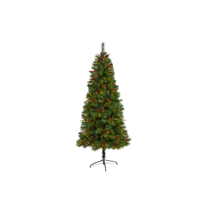 Nearly Natural T1671 7ft Mixed Pine Artificial Christmas Tree