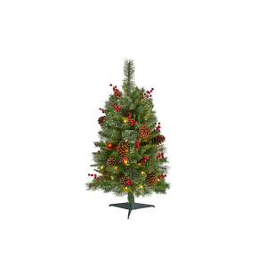 Nearly Natural T1672 3ft Norway Mixed Pine Artificial Christmas Tree