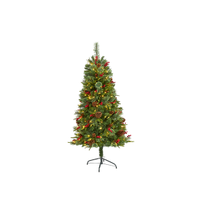 Nearly Natural T1674 5ft Norway Mixed Pine Artificial Christmas Tree 