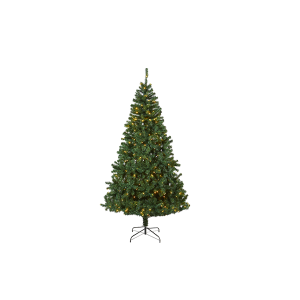 Nearly Natural T1718 7ft Northern Tip Pine Artificial Christmas Tree With 350 Clear LED Lights