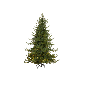 Nearly Natural T1810 7 Ft Swedish Fir Artificial Christmas Tree With 500 Warm White LED Lights 