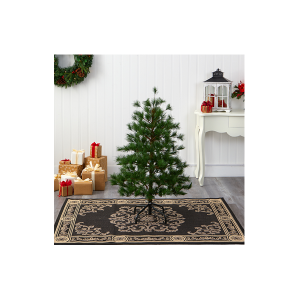 Nearly Natural T1932 4ft Yukon Mixed Pine Artificial Christmas Tree