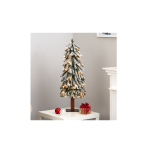 Nearly Natural T1950 3Ft Flocked Grand Alpine Artificial Christmas Tree