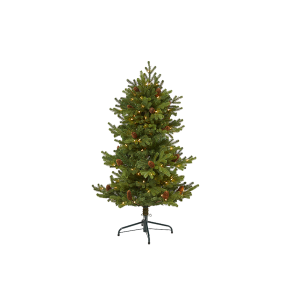Nearly Natural T1980 4ft Yukon Mountain Fir Artificial Christmas Tree