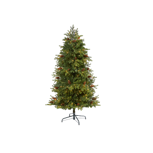 Nearly Natural T1981 5.5ft Yukon Mountain Fir Artificial Christmas Tree