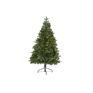 Nearly Natural T2000 5ft Grand Teton Spruce Flat Back Artificial Christmas Tree