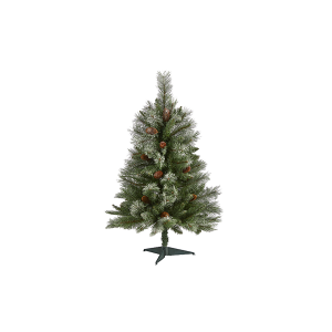 Nearly Natural T2002 3ft Snowed French Alps Mountain Pine Artificial Christmas Tree