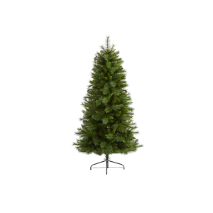 Nearly Natural T2013 6ft Slim West Virginia Mountain Pine Artificial Christmas Tree 