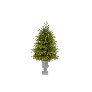 Nearly Natural T2263 4.5 Ft Vancouver Fir Natural Look Artificial Christmas Tree With 250 Clear LED Lights